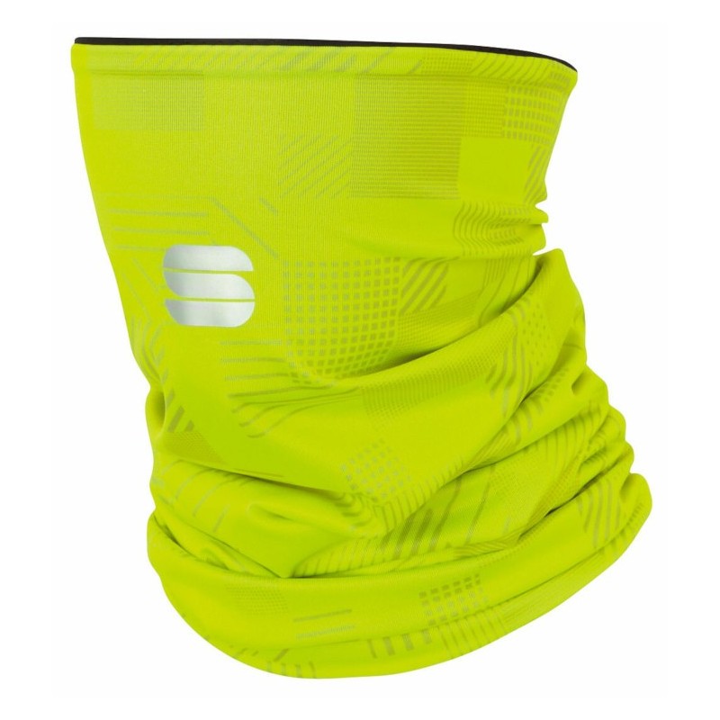 тёплая бандана Sportful Thermal Neck warmer лаймовая тёплая бандана Sportful Thermal Neck warmer лаймовая